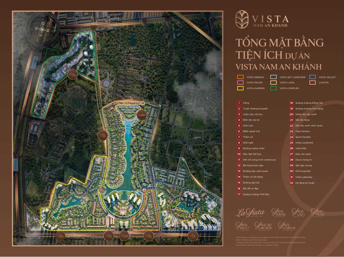 Vista Nam An Khánh Sudico- Biệt thự| Liền Kề| Shophouse giá tốt nhất cập nhật 5p trước