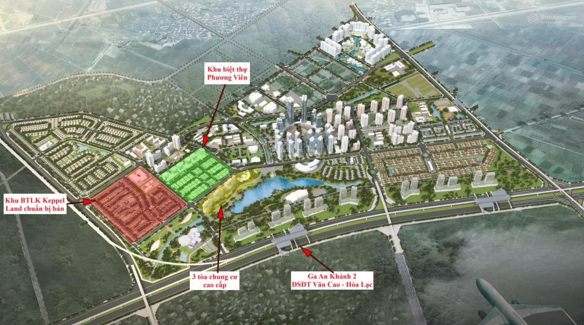 Bán biệt thự mặt đường đôi Phương Viên đối diện 3 tòa chung cư, kinh doanh đỉnh 12.2025