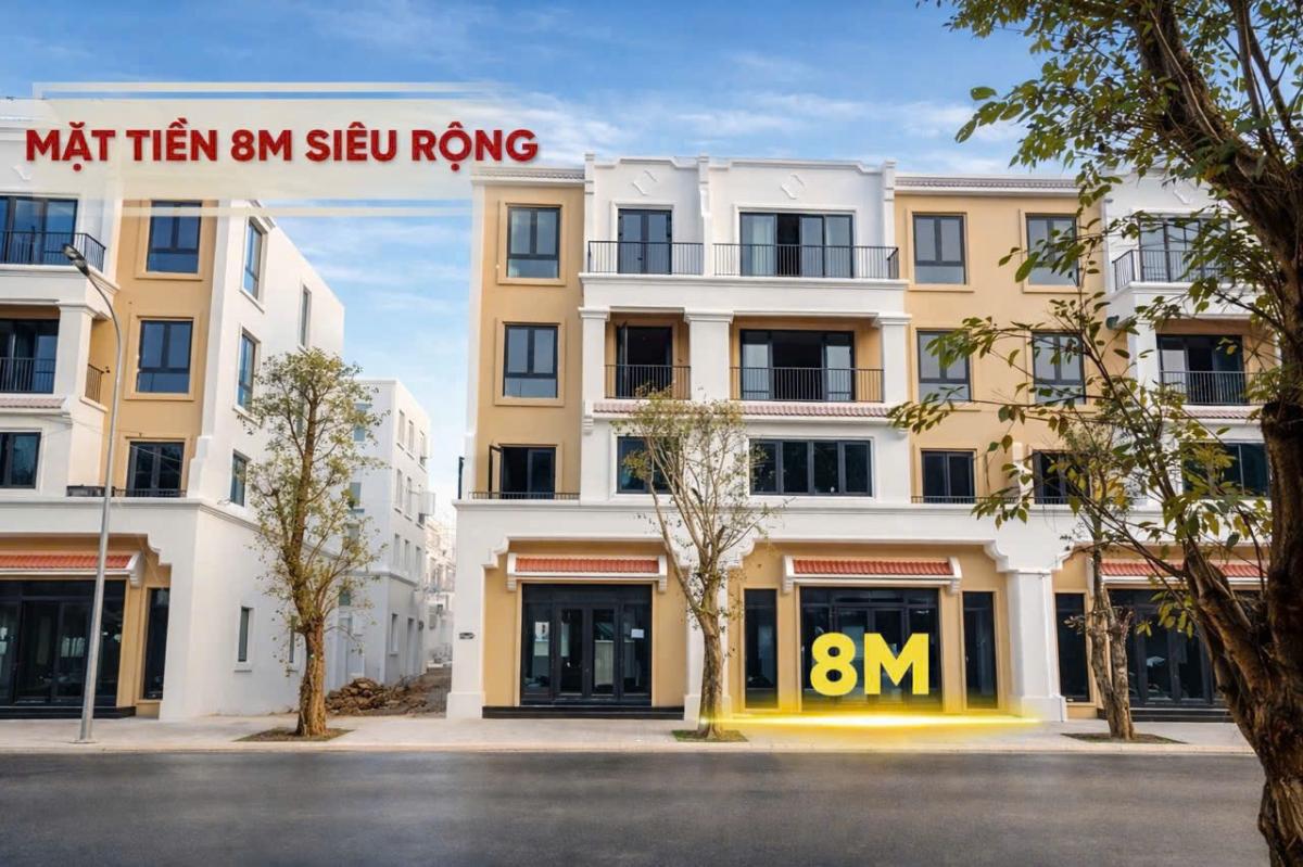 Bán Shophouse Vinhomes Wonder City Đan Phượng HĐ-85