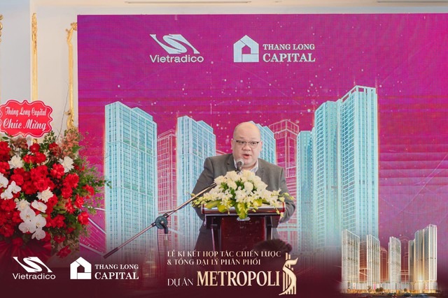 Vietradico - Thăng Long Capital bắt tay khởi động dự án Metropoli5